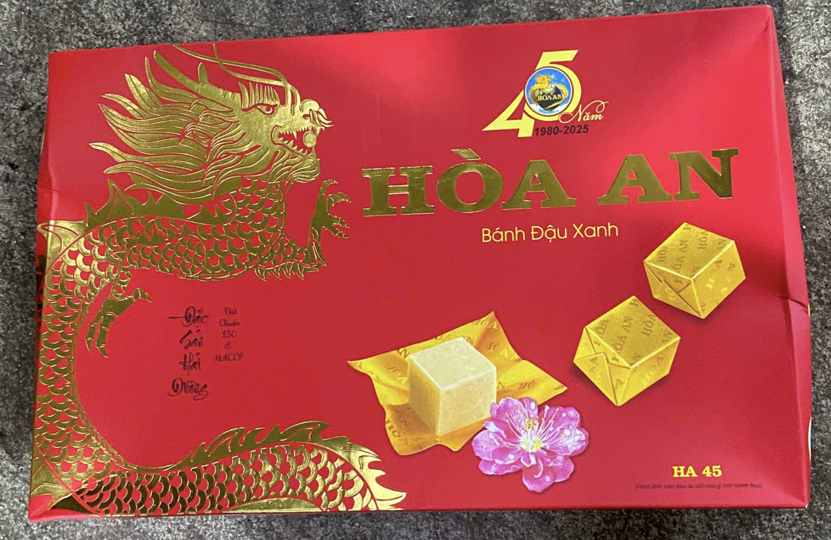 Bánh đậu xanh Hoà An 500g